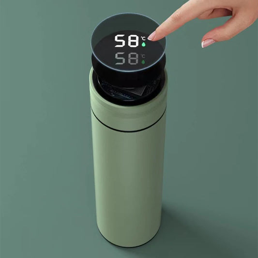 Stainless Steel Smart Thermos Cup