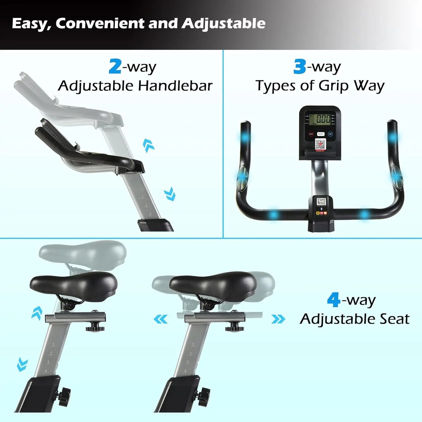 Magnetic Resistance Stationary Bike