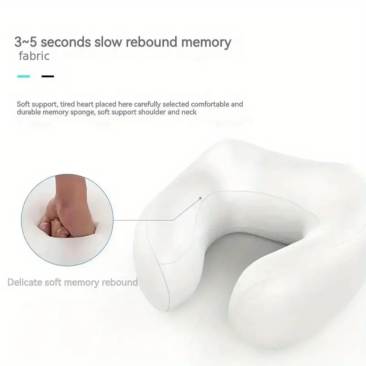 Portable U-Shape Neck Pillow Massager